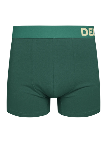Dunkelsmaragdgrüne Boxershorts für Männer