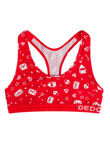 Lustige Damenbralette Liebesbriefe
