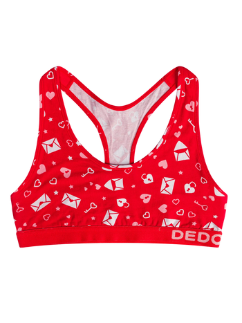 Lustige Damenbralette Liebesbriefe