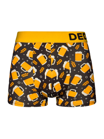 Gekürzte Boxershorts für Männer Leckeres Bier