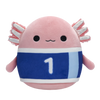 Squishmallows Archie der Axolotl mit Fußballtrikot, 20 cm
