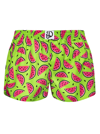 Lustige Damenshorts Saftige Wassermelone