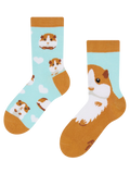 Lustige Kindersocken Meerschweinchen