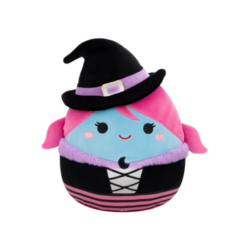 Squishmallows Frances - Blaue Hexe mit rosa Haaren, 20 cm