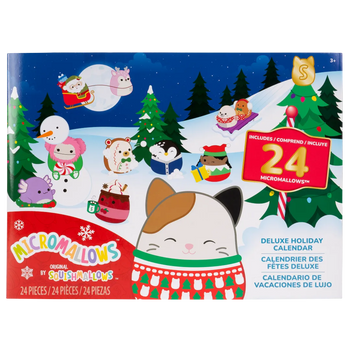 Squishmallows Micromallows Adventskalender – 24 Stück