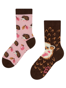 Lustige Kindersocken Igel