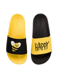 Lustige Pantoletten für Kinder Be Happy