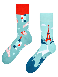 Lustige Socken Frankreich