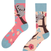 Lustige Socken Schläfriger Koala