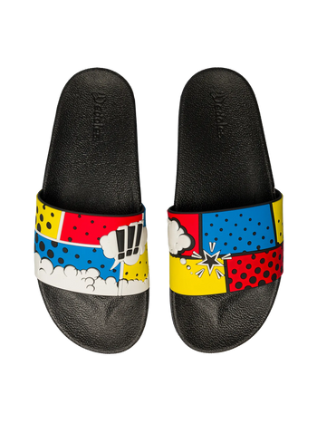 Lustige Pantoletten Bunte Comics