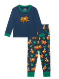 Lustiger Pyjama für Kinder Schläfriges Faultier