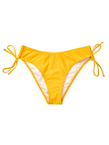 Goldgelbe verstellbare Bikinihöschen
