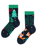 Lustige Kindersocken Rotfuchs
