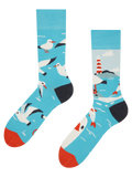 Lustige Socken Möwe