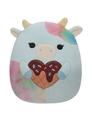 Squishmallows Caedia die blau gefleckte Kuh, 20 cm