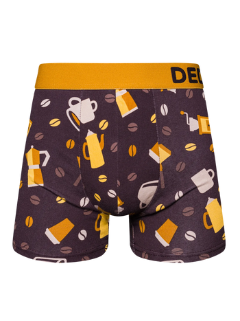 Lustige Boxershorts für Männer Kaffeebohnen