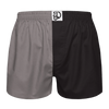 Graue und schwarze Shorts für Männer