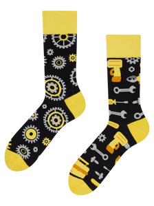 Lustige Socken Mechaniker
