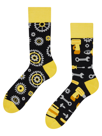 Lustige Socken Mechaniker