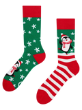 Lustige warme Socken Hallo Pinguin