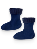 Isolierte Stiefelsocken für Regenstiefel Tiefblau