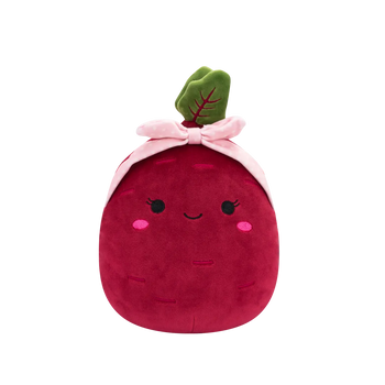 Squishmallows Claudia die lila Rübe mit rosa Stirnband, 20 cm