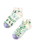 Lustige Knöchelsocken Gartenkräuter