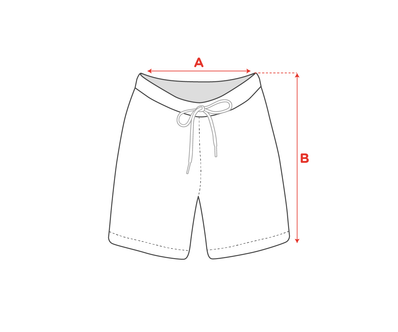 Badeboxershorts für Männer