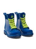 Lustige ozeanblaue Regenstiefel für Kinder