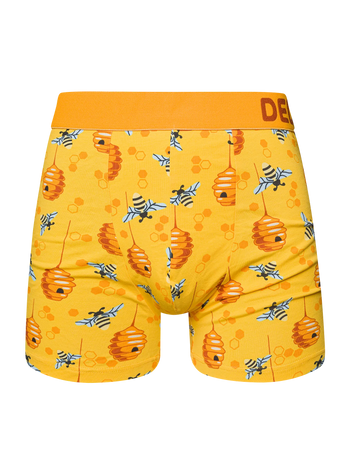 Lustige Boxershorts für Männer Fleißige Bienen