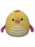 Squishmallows Leif der gelbe Seedrache mit gestreiftem Bauch, 20 cm