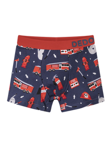 Lustige Boxershorts für Jungen Feuerwehrmann