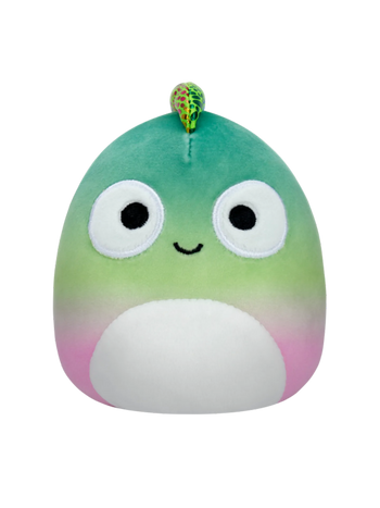 Squishmallows 2in1 Denton Chamäleon und Heather Libelle, 13 cm