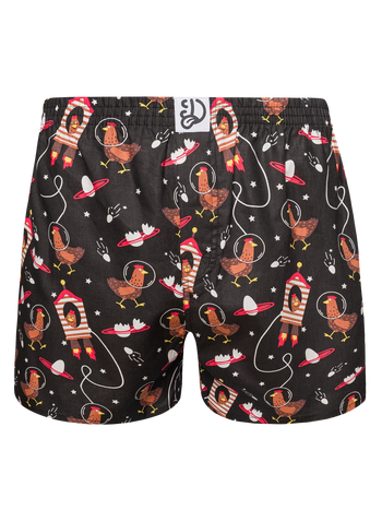 Shorts für Männer Astronautenhuhn