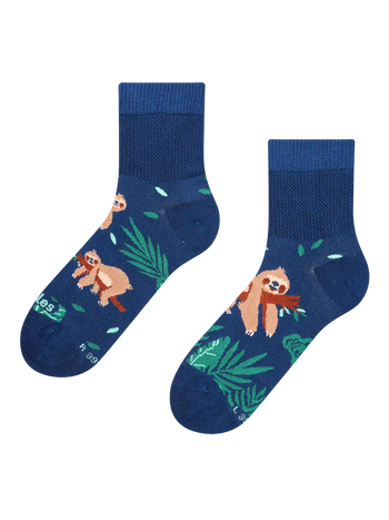 Antistress-Crewsocken Schläfriges Faultier