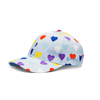 Lustige Kappe Bunte Herzen
