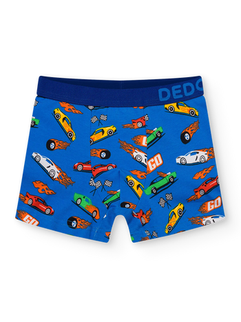 Lustige Boxershorts für Jungen Schnelle Autos