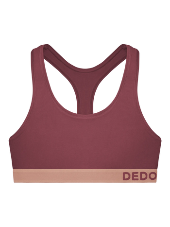 Erdrote Damenbralette