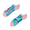 Lustige Sneakersocken Sakura und Reiher