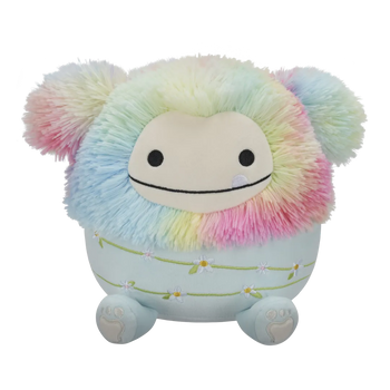 Squishmallows Zozo der Regenbogen- und blaue Bigfoot, 20 cm