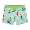Lustige Boxershorts für Jungen Die surfende Schildkröte