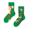 Lustige Kindersocken Affen