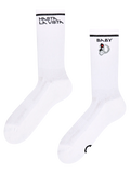 Lustige funktionelle Socken Hasta la Vista