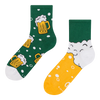 Lustige Crewsocken Bier und Seifenblasen