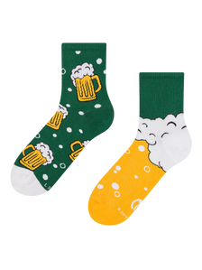 Lustige Crewsocken Bier und Seifenblasen