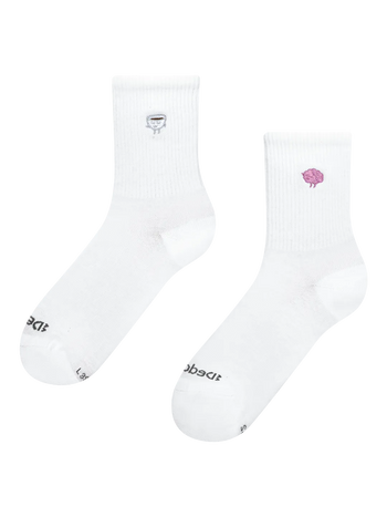 Gerippte Mid-Calf-Socken Best Friends
