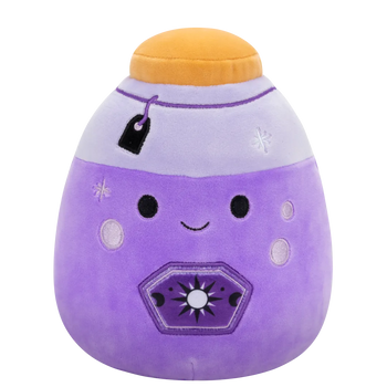 Squishmallows Kensington - Neonlila Zaubertrank mit Etikett, 20 cm