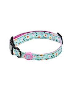 Hundehalsband Herzen und Gänseblümchen