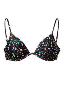Bügel-Bikinioberteil Bunte Tropfen
