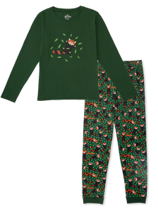 Lustiger Pyjama für Frauen Roter Panda
